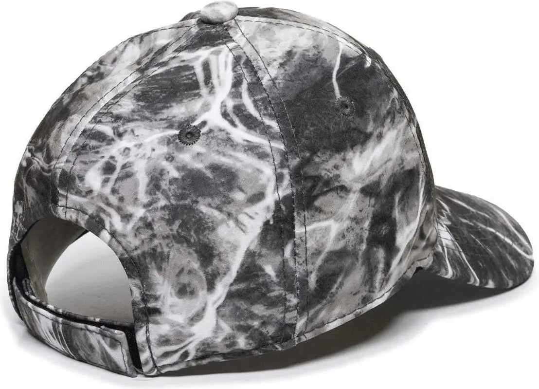 OC Sports PFC-100 Adjustable Cap - Mossy Oak Elements Agua Manta - Mossy Oak / 6 7/8’’ - 7 1/2’’