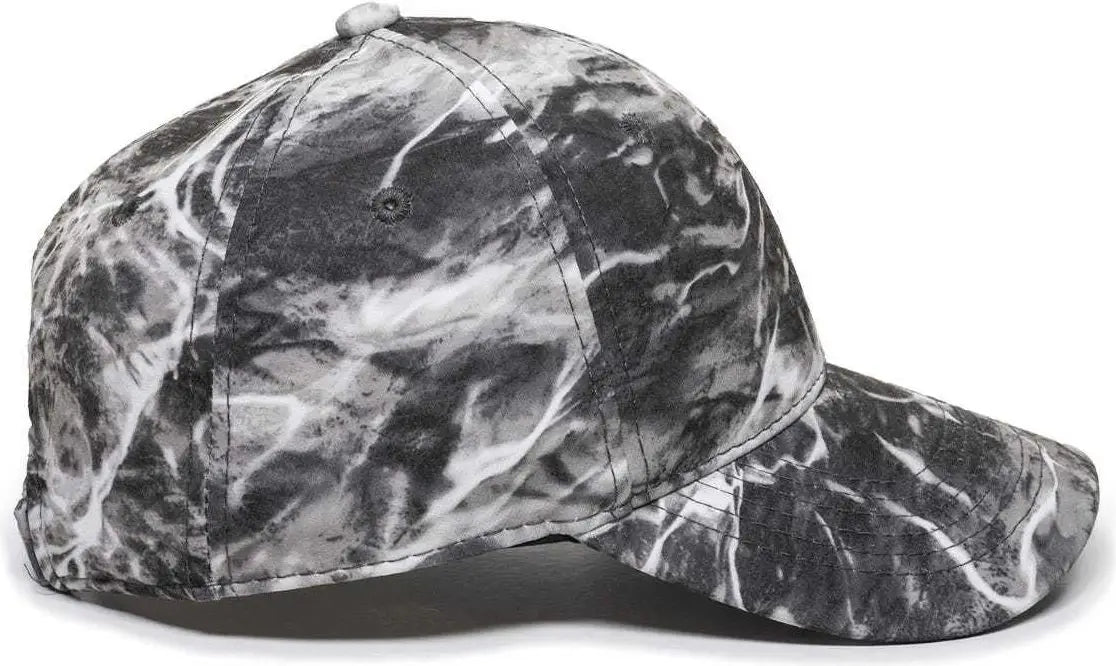 OC Sports PFC-100 Adjustable Cap - Mossy Oak Elements Agua Manta - Mossy Oak / 6 7/8’’ - 7 1/2’’