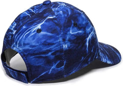 OC Sports PFC-100 Adjustable Cap - Mossy Oak Elements Agua Marlin - Mossy Oak / 6 7/8’’ - 7 1/2’’