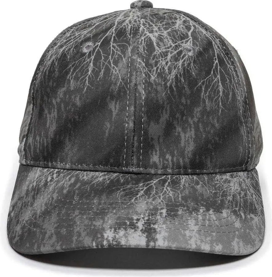 OC Sports PFC-100 Adjustable Cap - Realtree Fishing Gray - Realtree Gray / 6 7/8’’ - 7 1/2’’