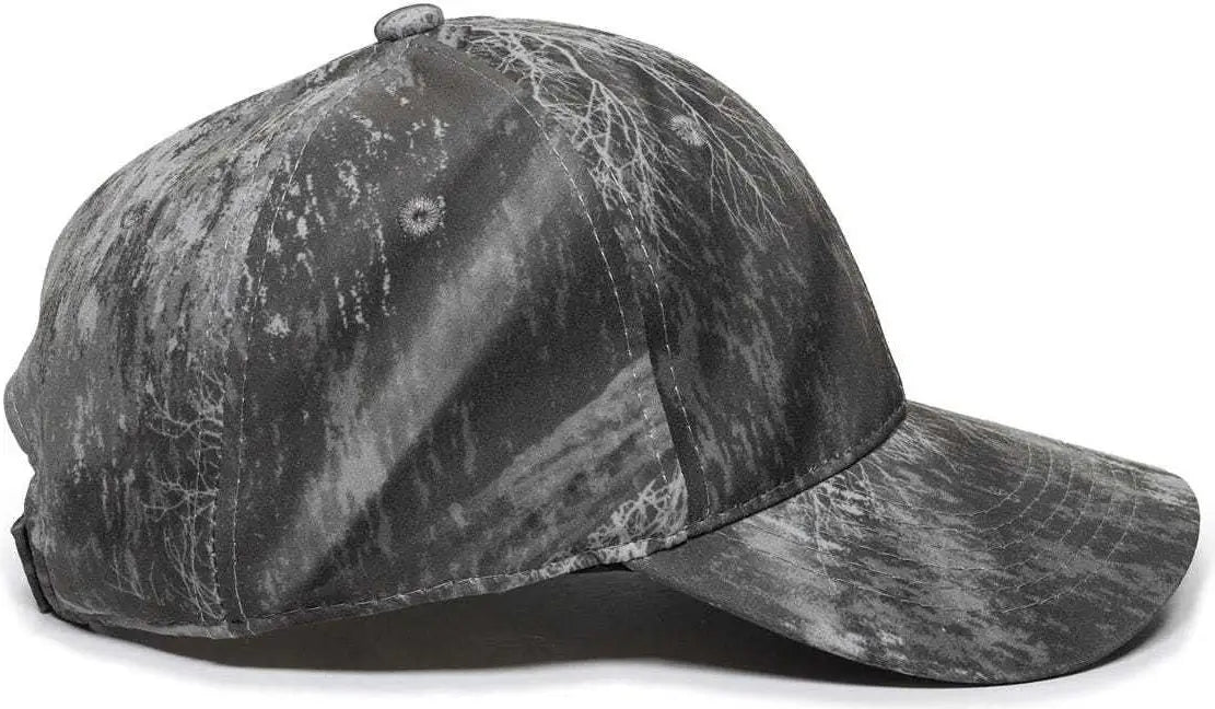 OC Sports PFC-100 Adjustable Cap - Realtree Fishing Gray - Realtree Gray / 6 7/8’’ - 7 1/2’’