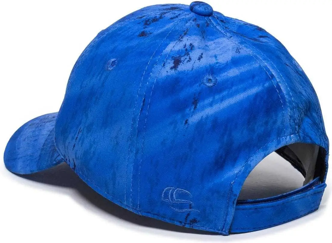 OC Sports PFC-100 Adjustable Cap - Realtree Fishing Light Blue - Realtree Blue / 6 7/8’’ - 7 1/2’’