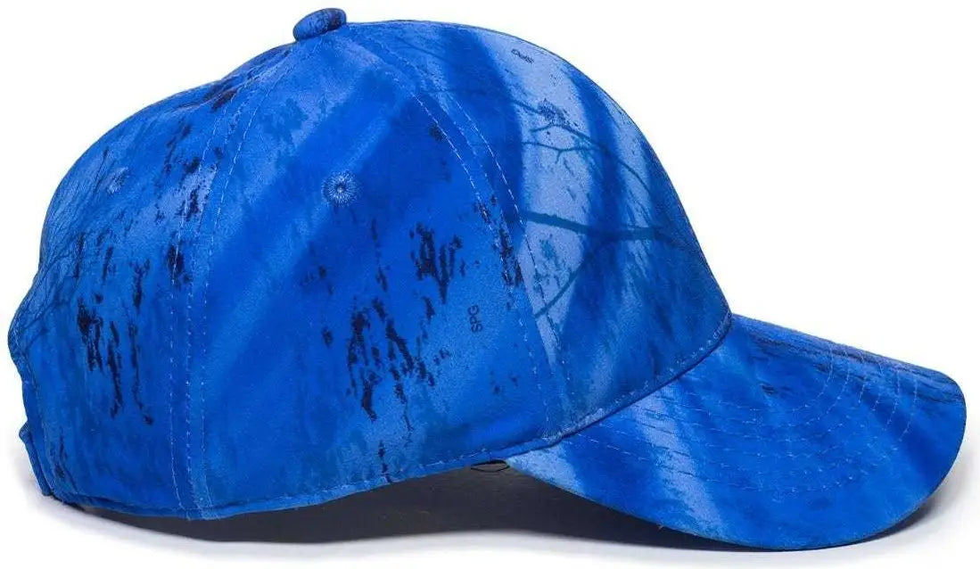 OC Sports PFC-100 Adjustable Cap - Realtree Fishing Light Blue - Realtree Blue / 6 7/8’’ - 7 1/2’’