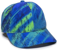 OC Sports PFC-100 Adjustable Cap - Realtree Fishing Splash - Realtree / 6 7/8’’ - 7 1/2’’