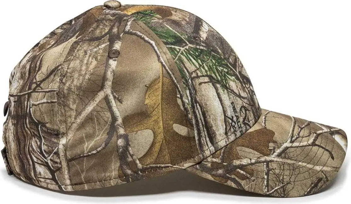 OC Sports PFC-100 Adjustable Cap - Realtree Xtra - Realtree Xtra / 6 7/8’’ - 7 1/2’’