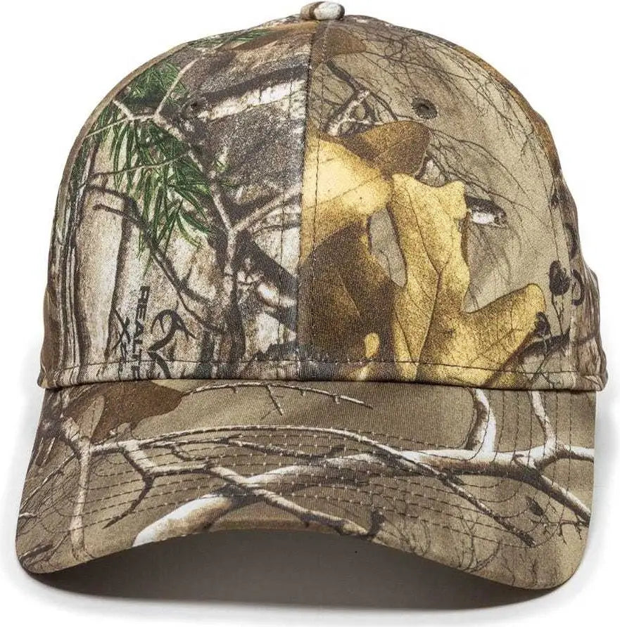 OC Sports PFC-100 Adjustable Cap - Realtree Xtra - Realtree Xtra / 6 7/8’’ - 7 1/2’’