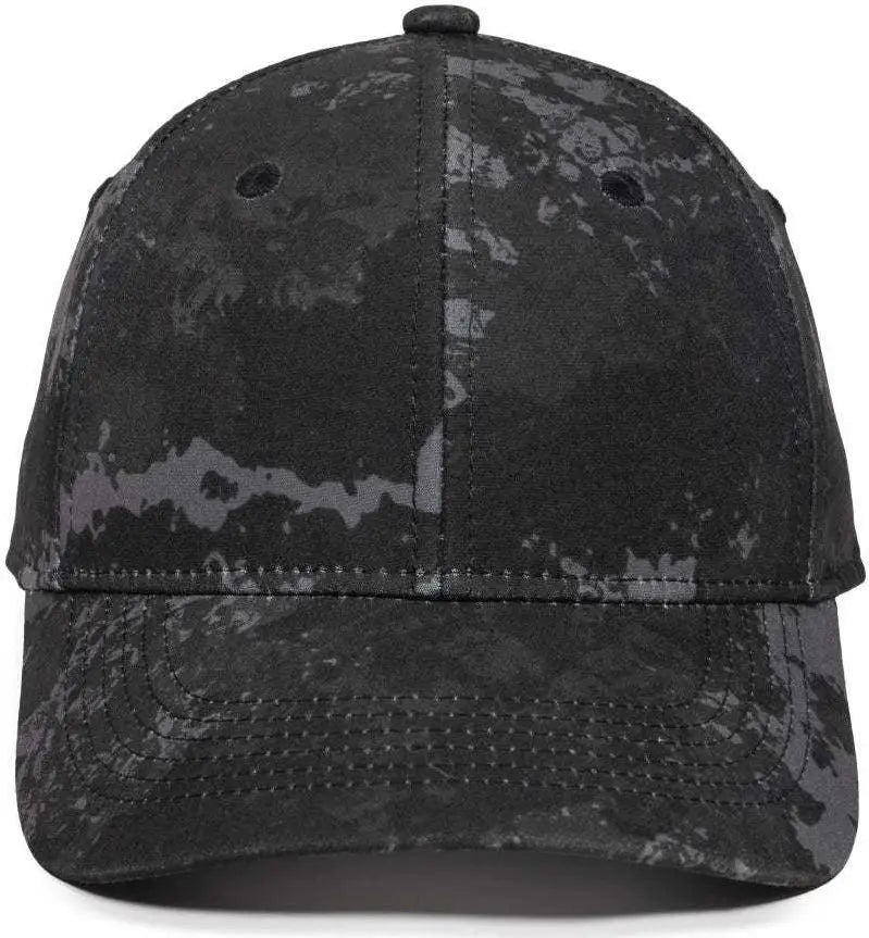 OC Sports PFC-100 Adjustable Cap - Veil Tac-Black - Veil Black / 6 7/8’’ - 7 1/2’’