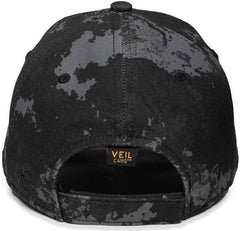 OC Sports PFC-100 Adjustable Cap - Veil Tac-Black - Veil Black / 6 7/8’’ - 7 1/2’’