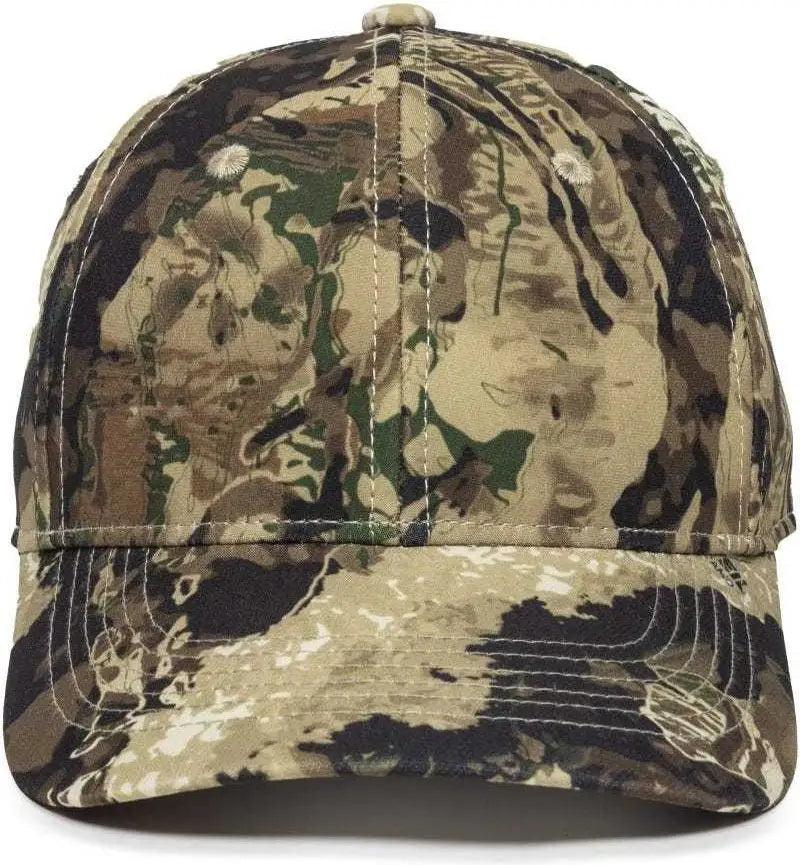 OC Sports PFC-100 Adjustable Cap - Veil Whitetail - Veil White / 6 7/8’’ - 7 1/2’’