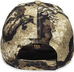 OC Sports PFC-100 Adjustable Cap - Veil Whitetail - Veil White / 6 7/8’’ - 7 1/2’’