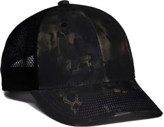 OC Sports PFC-150M Adjustable Mesh Back Cap - Kryptek Obskura Nox - Kryptek / OSFM