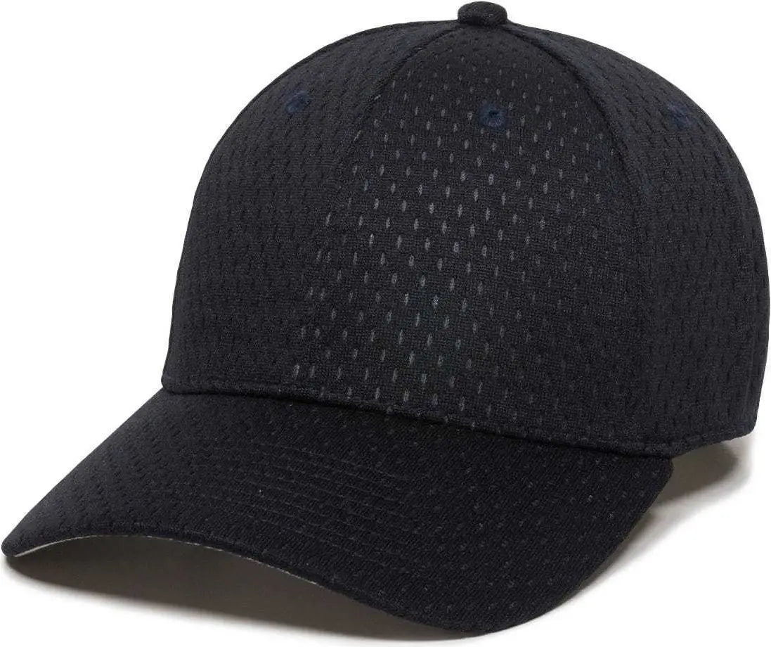 OC Sports PFX-120 Proflex Stretch Fit Mesh Baseball Cap - Navy