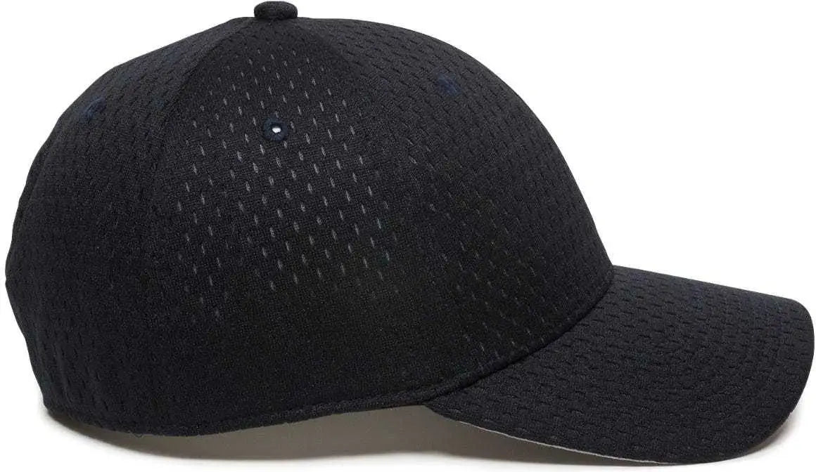 OC Sports PFX-120 Proflex Stretch Fit Mesh Baseball Cap - Navy