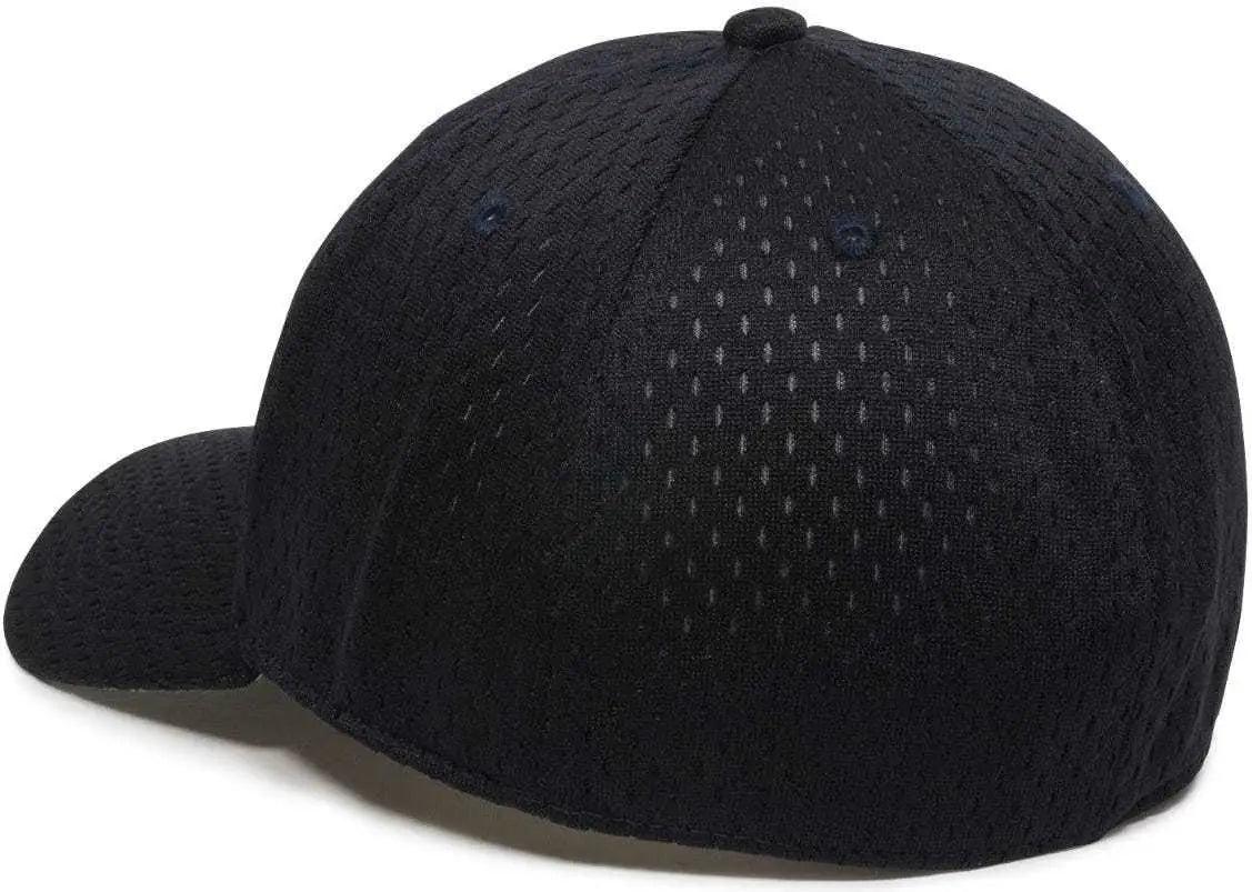 OC Sports PFX-120 Proflex Stretch Fit Mesh Baseball Cap - Navy
