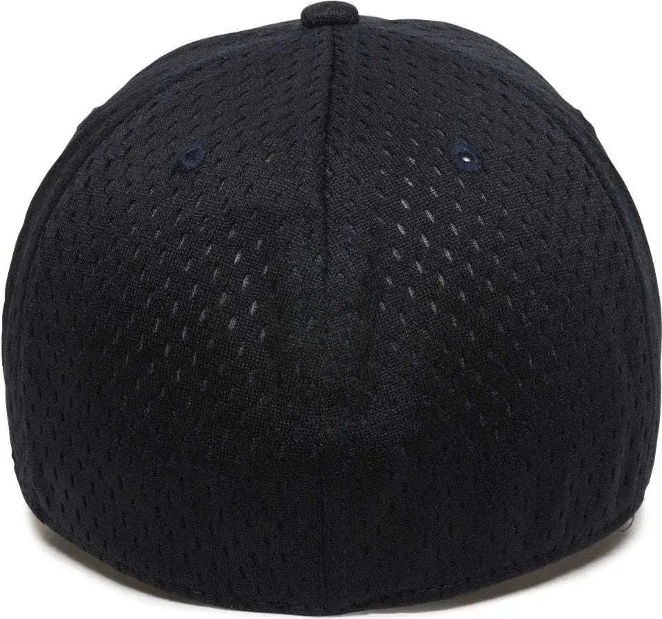 OC Sports PFX-120 Proflex Stretch Fit Mesh Baseball Cap - Navy