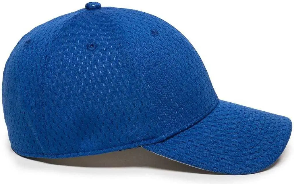 OC Sports PFX-120 Proflex Stretch Fit Mesh Baseball Cap - Royal