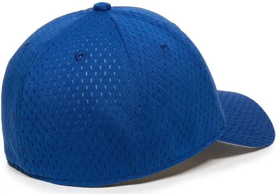 OC Sports PFX-120 Proflex Stretch Fit Mesh Baseball Cap - Royal