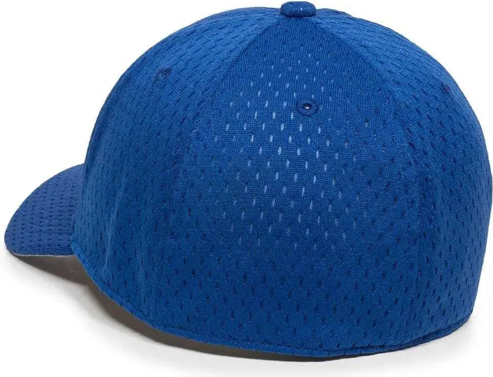 OC Sports PFX-120 Proflex Stretch Fit Mesh Baseball Cap - Royal