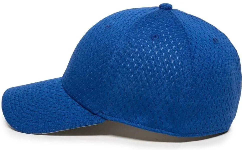 OC Sports PFX-120 Proflex Stretch Fit Mesh Baseball Cap - Royal