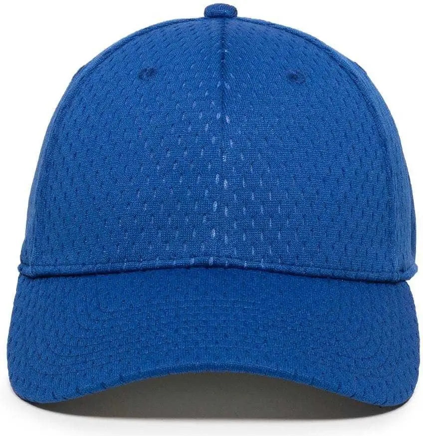 OC Sports PFX-120 Proflex Stretch Fit Mesh Baseball Cap - Royal