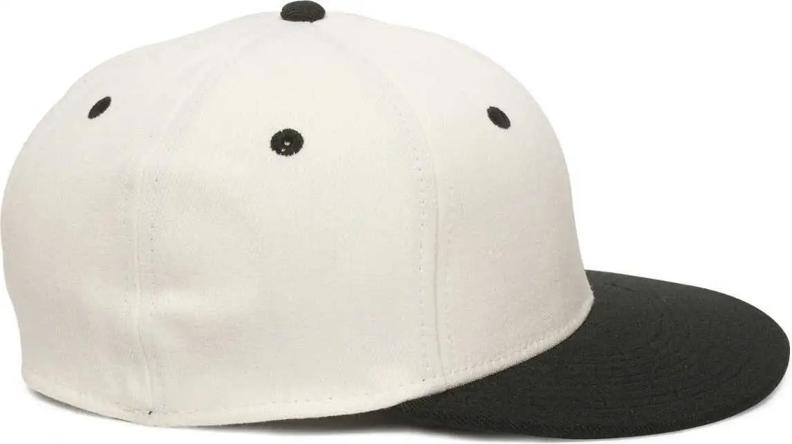 OC Sports PFX-450 Proflex Premium Wool Blend Q3 Cap - Ivory Black