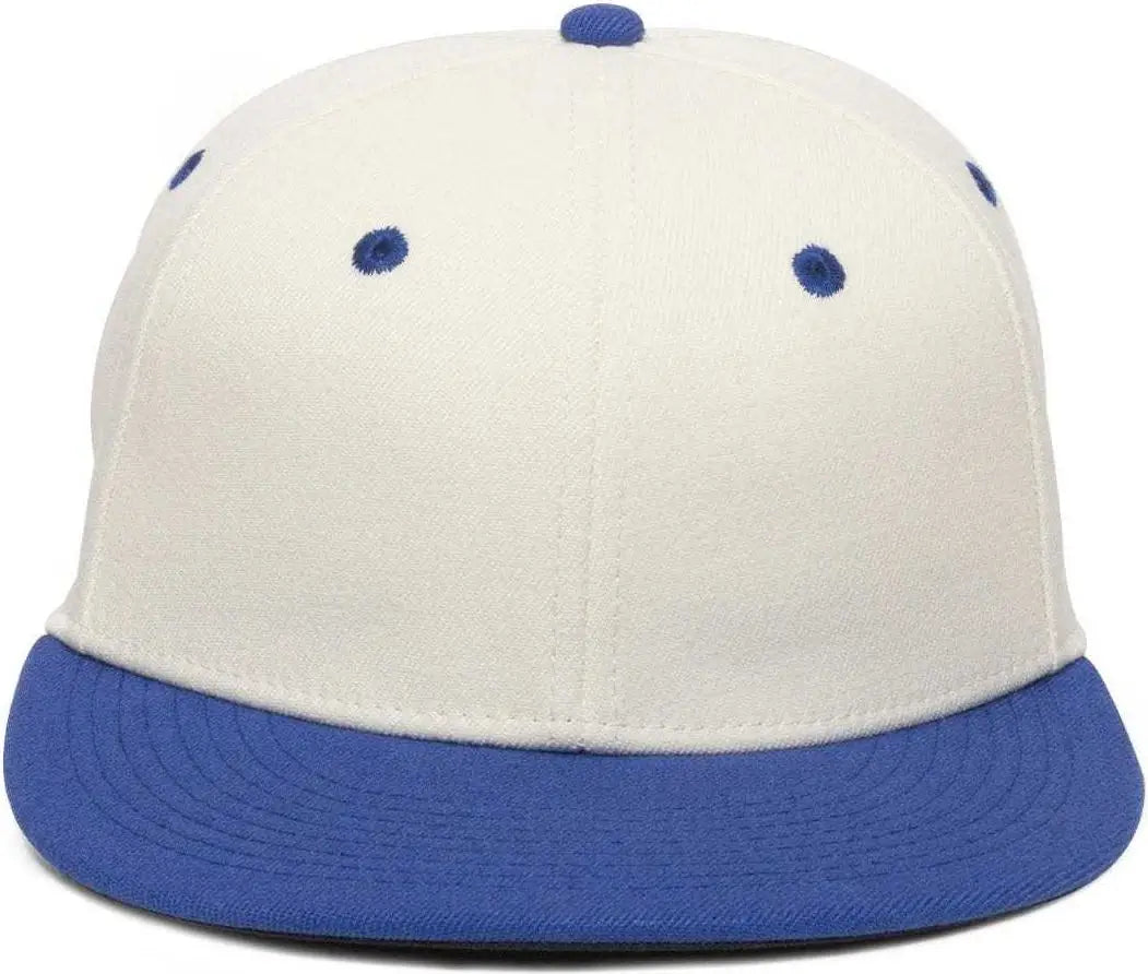 OC Sports PFX-450 Proflex Premium Wool Blend Q3 Cap - Ivory Royal