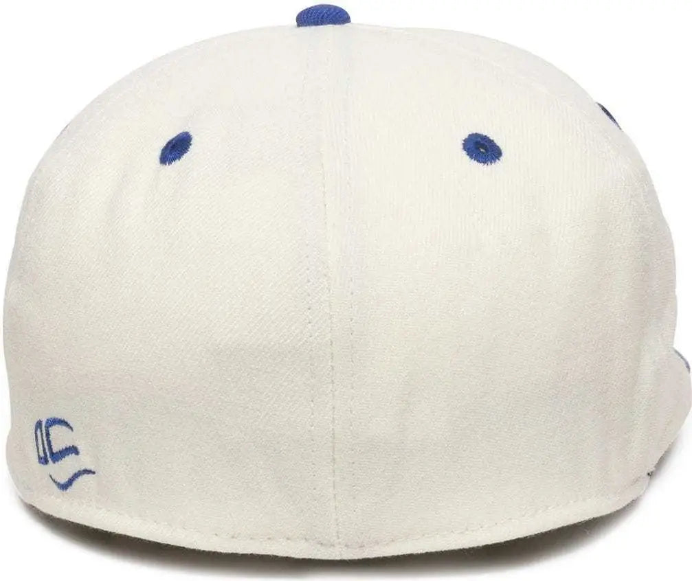 OC Sports PFX-450 Proflex Premium Wool Blend Q3 Cap - Ivory Royal