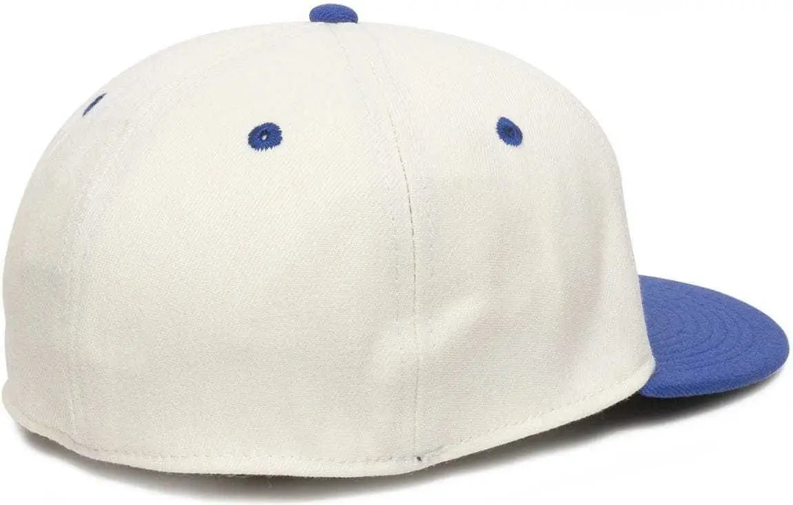 OC Sports PFX-450 Proflex Premium Wool Blend Q3 Cap - Ivory Royal