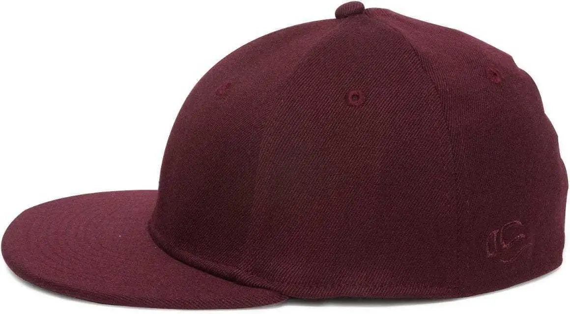 OC Sports PFX-450 Proflex Premium Wool Blend Q3 Cap - Maroon