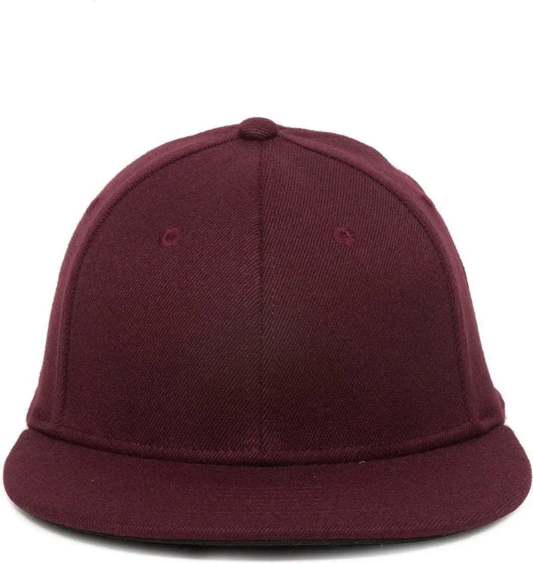 OC Sports PFX-450 Proflex Premium Wool Blend Q3 Cap - Maroon