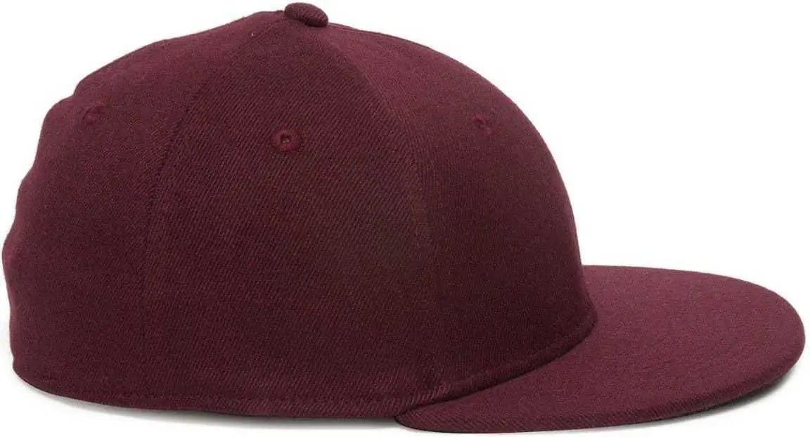 OC Sports PFX-450 Proflex Premium Wool Blend Q3 Cap - Maroon