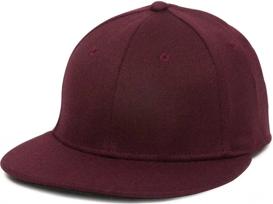 OC Sports PFX-450 Proflex Premium Wool Blend Q3 Cap - Maroon