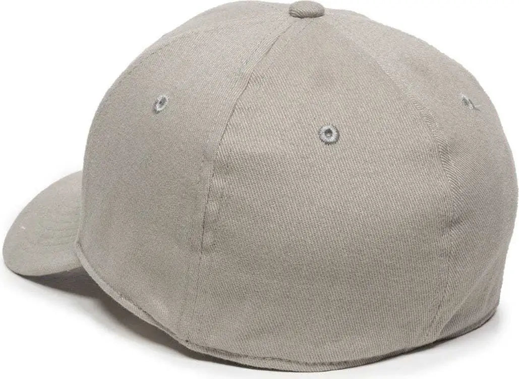 OC Sports PFX-600 Flexible Fitting Cap - Light Grey