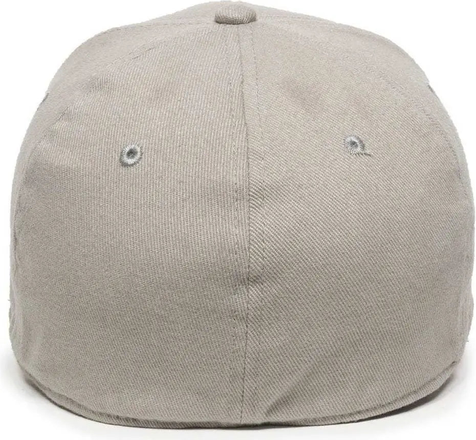 OC Sports PFX-600 Flexible Fitting Cap - Light Grey