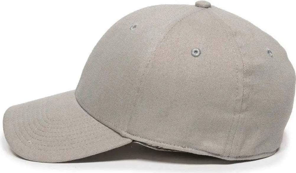 OC Sports PFX-600 Flexible Fitting Cap - Light Grey