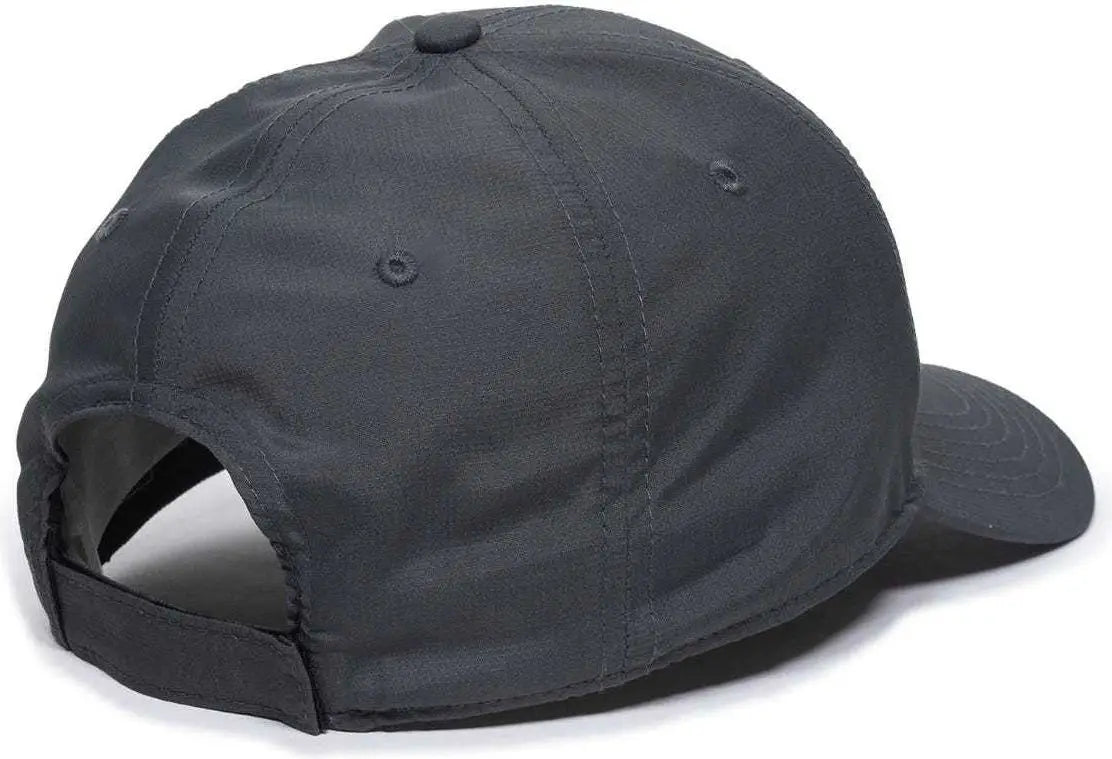 OC Sports PN-100 Adjustable Cap - Graphite - Dark Gray / 6 7/8’’ - 7 1/2’’