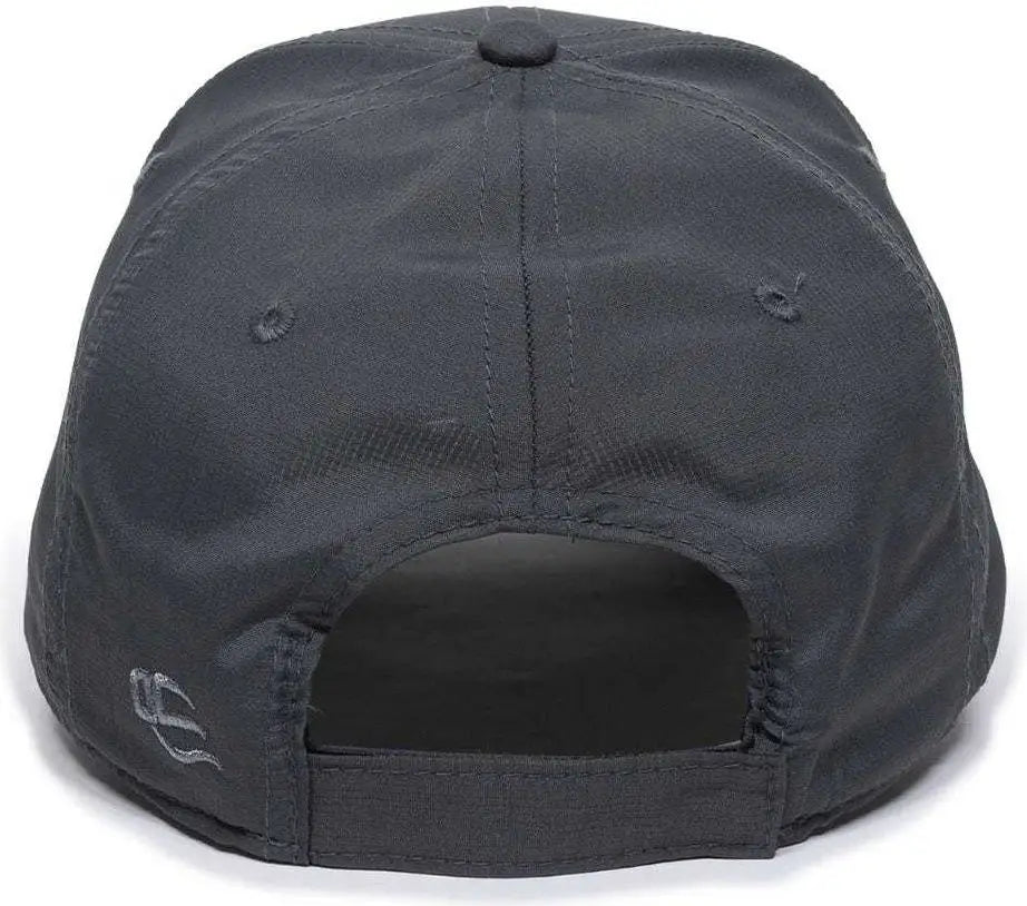 OC Sports PN-100 Adjustable Cap - Graphite - Dark Gray / 6 7/8’’ - 7 1/2’’