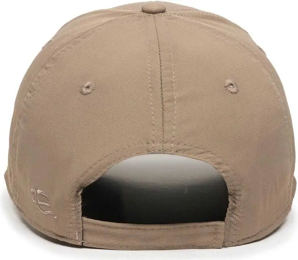 OC Sports PN-100 Adjustable Cap - Khaki - Khaki / Adult
