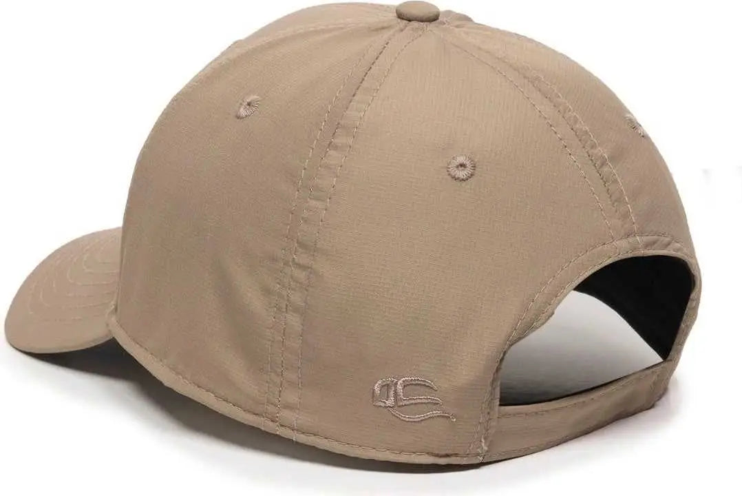 OC Sports PN-100 Adjustable Cap - Khaki - Khaki / Adult