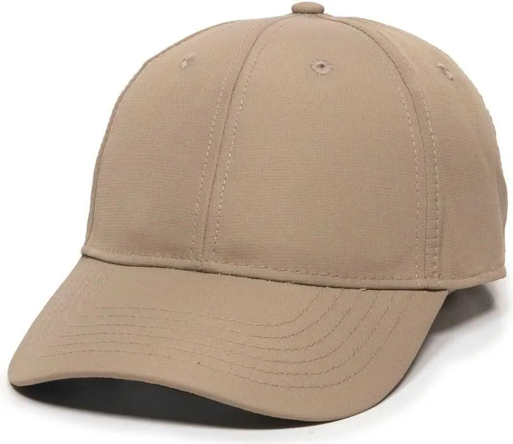 OC Sports PN-100 Adjustable Cap - Khaki - Khaki / Adult