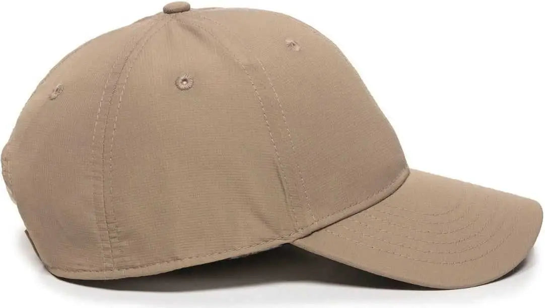 OC Sports PN-100 Adjustable Cap - Khaki - Khaki / Adult