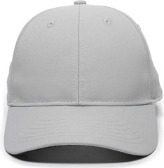 OC Sports PN-100 Adjustable Cap - Light Gray - Gray / 6 7/8’’ - 7 1/2’’