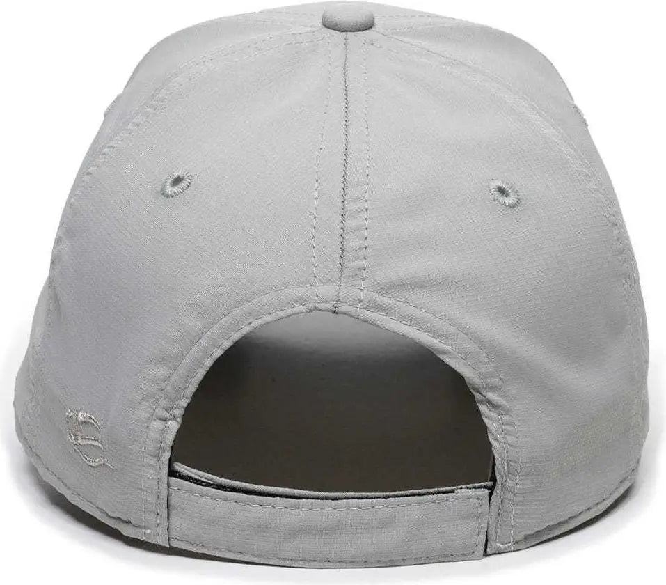 OC Sports PN-100 Adjustable Cap - Light Gray - Gray / 6 7/8’’ - 7 1/2’’