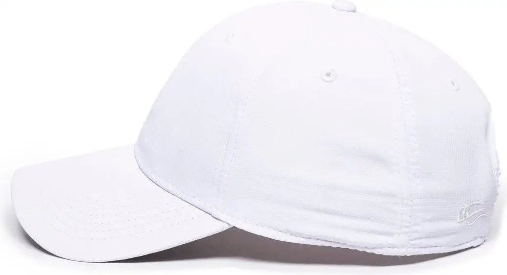 OC Sports PN-100 Adjustable Cap - White - White / 6 7/8’’ - 7 1/2’’