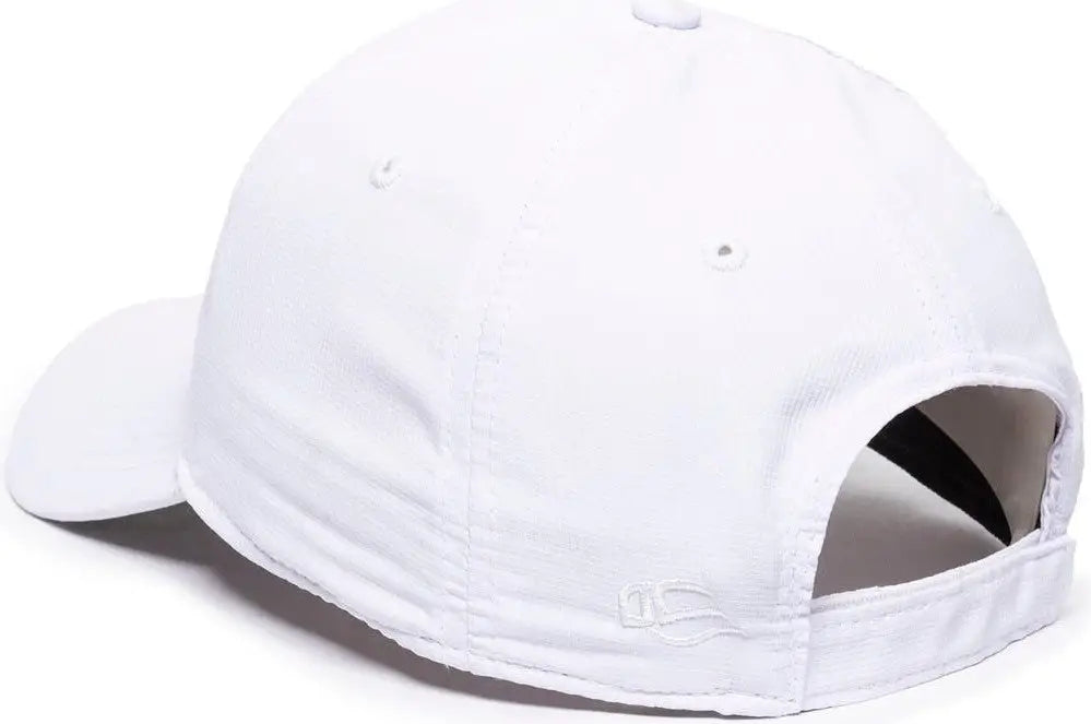 OC Sports PN-100 Adjustable Cap - White - White / 6 7/8’’ - 7 1/2’’