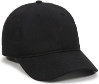 OC Sports PN-100U Adjustable Cap - Black - Black / 6 7/8’’ - 7 1/2’’