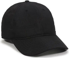 OC Sports PN-100U Adjustable Cap - Black - Black / 6 7/8’’ - 7 1/2’’