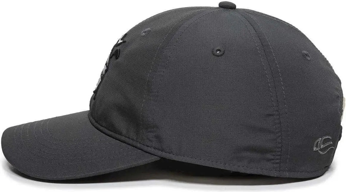 OC Sports PN-100U Adjustable Cap - Graphite - Dark Gray / 6 7/8’’ - 7 1/2’’