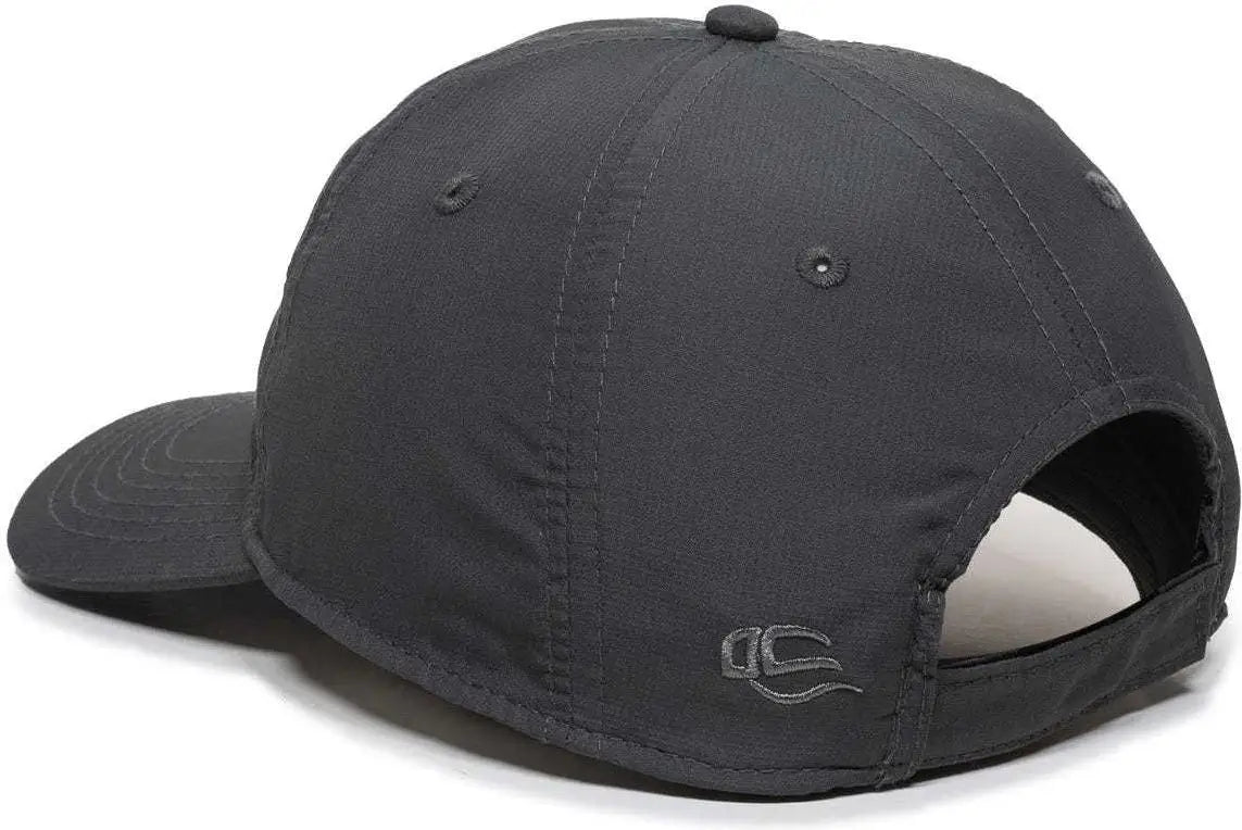 OC Sports PN-100U Adjustable Cap - Graphite - Dark Gray / 6 7/8’’ - 7 1/2’’