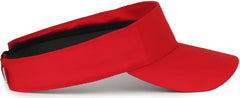 OC Sports PNV-100 Ultimate Lightweight Performance Visor - Red - Red / OSFM